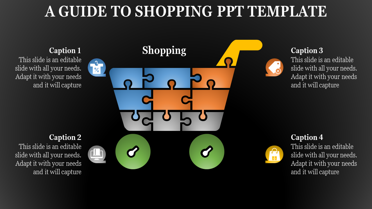 shopping ppt template-A Guide To SHOPPING PPT TEMPLATE